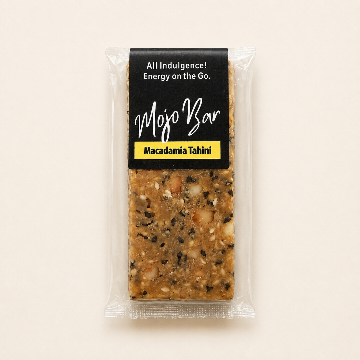 Macadamia Tahini Mojo Bar, single 70–80 g bar